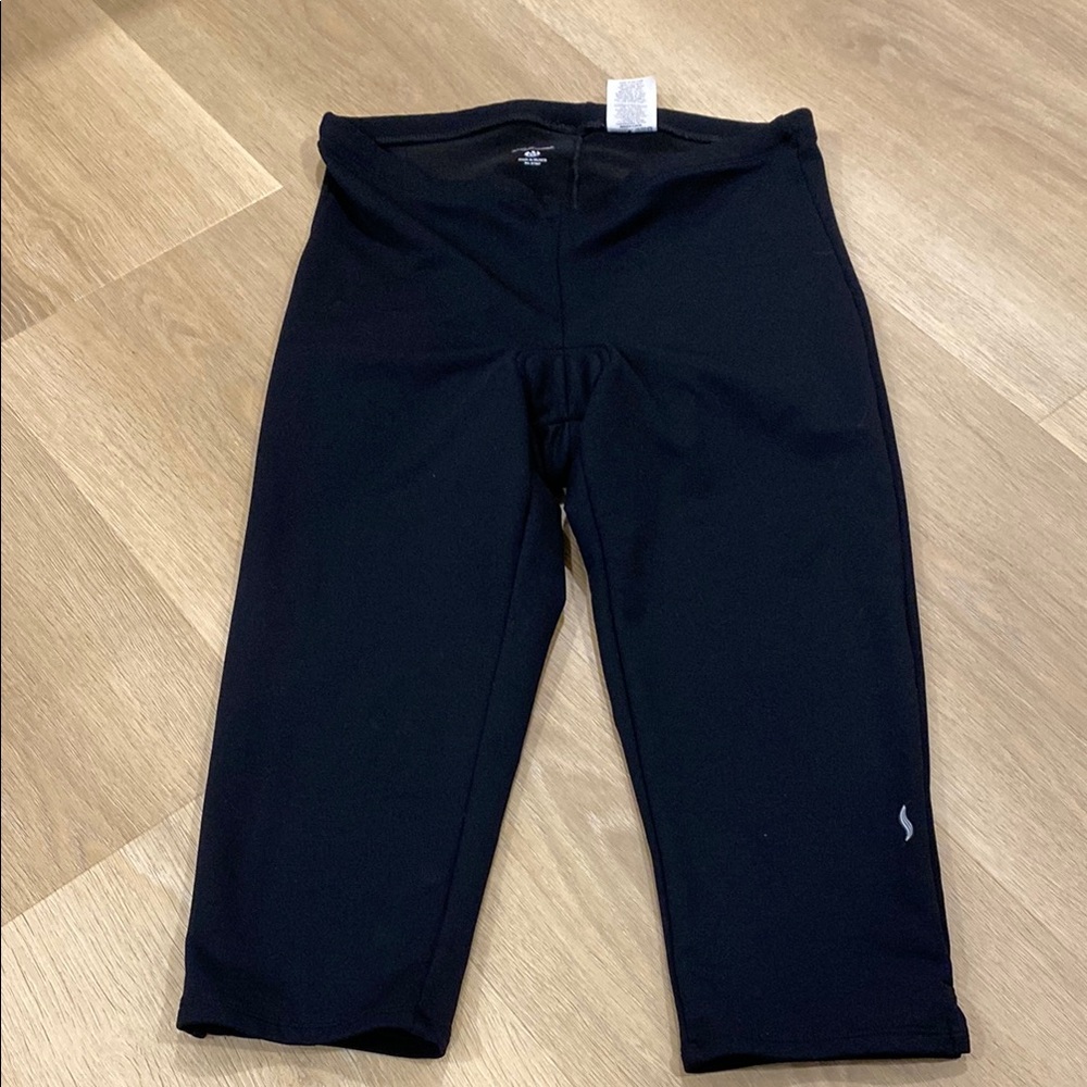 SHE BEEST CYCLING BLACK PADDED  LONG SHORTS SIZE SMALL